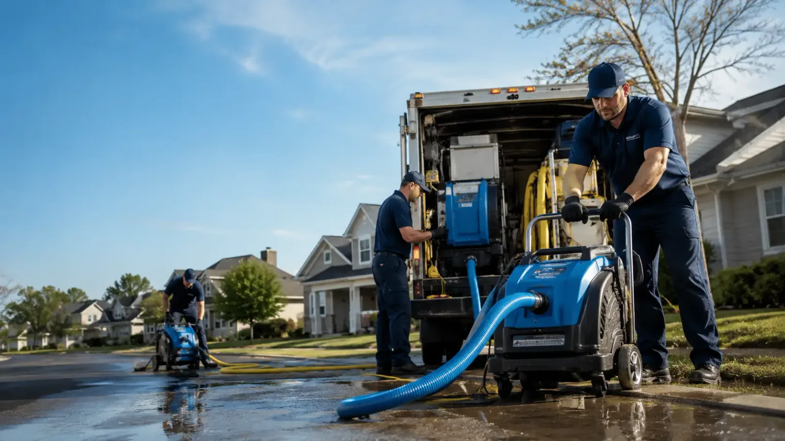 Flood Damage Cleanup in Pittsburg, OK